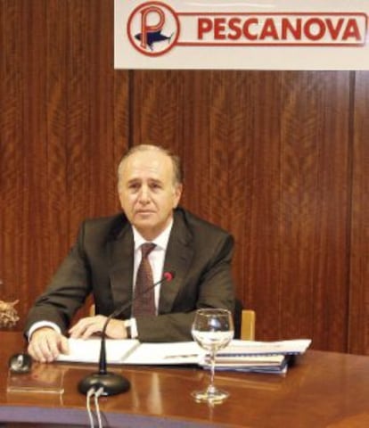 Manuel Fernández de Sousa, presidente de Pescanova
