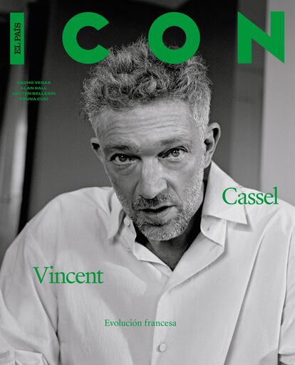 Vincent Cassel en la portada de 'ICON'