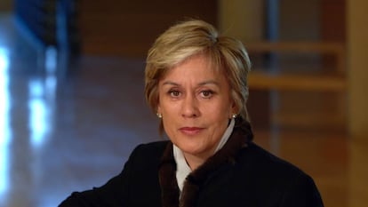 Kiri Te Kanawa, antes de su actuaci&oacute;n en el Auditorio de Barcelona en 2005.