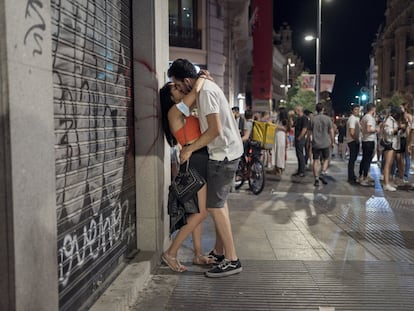 Calle de Hortaleza, Madrid, 5 de julio de 2021.