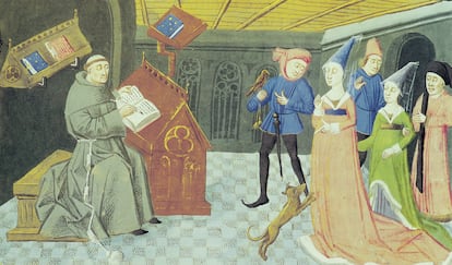 Vida de monje en los monasterios medievales