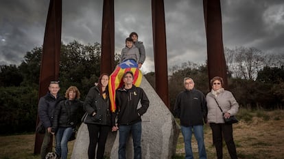 La familia Roig-Riera, de Arenys de Munt (Maresme), el primer pueblo catalán que celebró una consulta independentista.