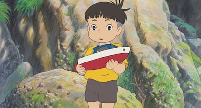 Una imagen de la película 'Ponyo en el acantilado'.