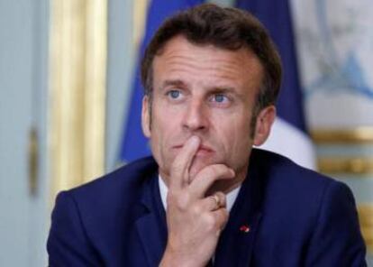 El presidente francés, Emmanuel Macron.