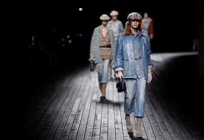 Desfile de la colección otoño-invierno 2024 de Chanel, el 5 de marzo durante la semana de la moda de París.