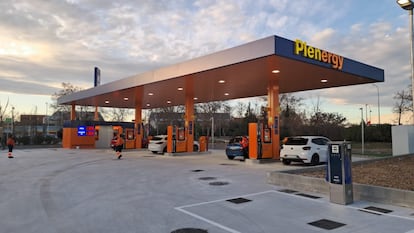 Estación de servicio de Plenergy, en una imagen cedida por la propia compañía.