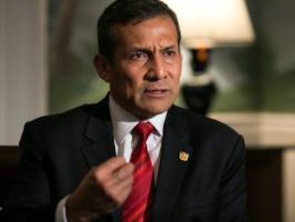 El presidente de Perú, Ollanta Humala. EFE/Archivo