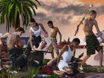 'Last Riot', del colectivo ruso AES+F.