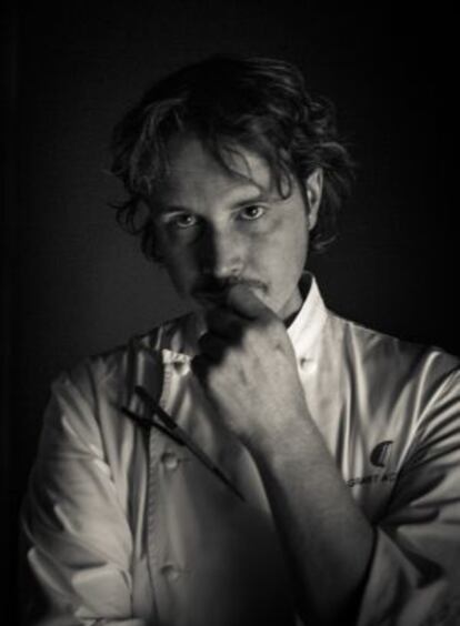 El chef del restaurante Aliena, Grant Achatz.