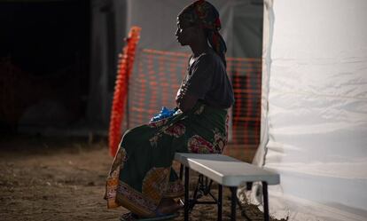 Una paciente del Start en Mozambique.