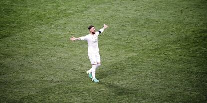 Ramos fue elegido el mejor jugador de la final.