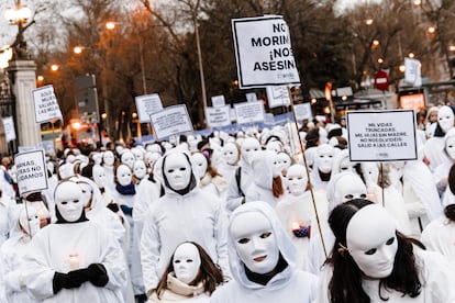 Manifestación del Movimiento Feminista de Madrid por el Día Internacional de la Mujer 2024