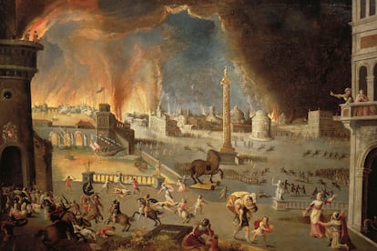 'El saquedo de Troya', de Jean Maublanc (1582-1628).