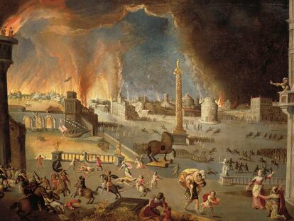 'El saquedo de Troya', de Jean Maublanc (1582-1628).