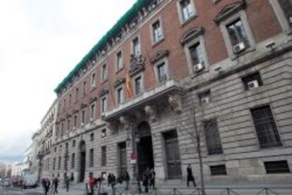 Sede del Ministerio de Hacienda en la calle Alcalá de Madrid.