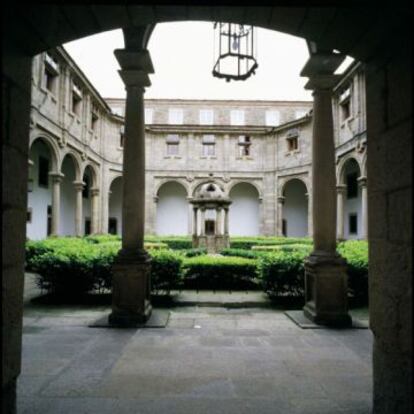 Claustro del parador de Santiago de Compostela