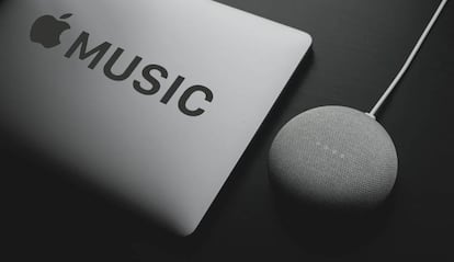 Google Home y Apple Music.