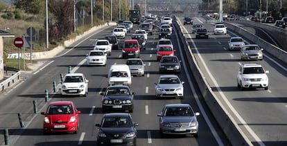 Imagen de la Nacional VI, la carretera de A Coruña.