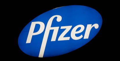 Logotipo de la empresa Pfizer.