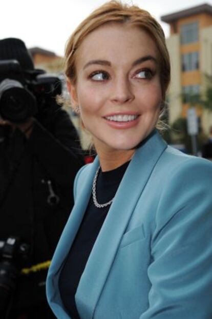Lindsay Lohan, en una imagen del pasado 29 de marzo.