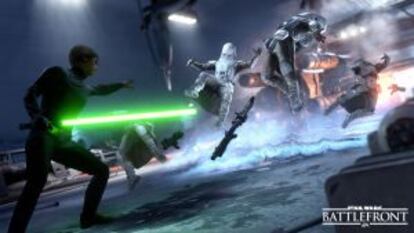 Escena de 'Star Wars Battlefront'.