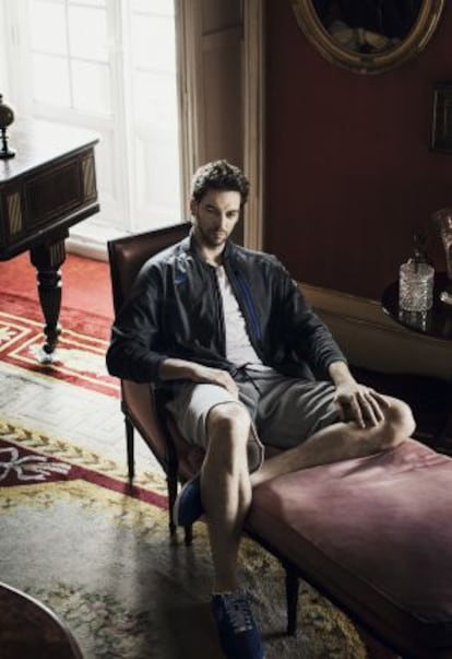 Gasol viste un 'total look' de Nike