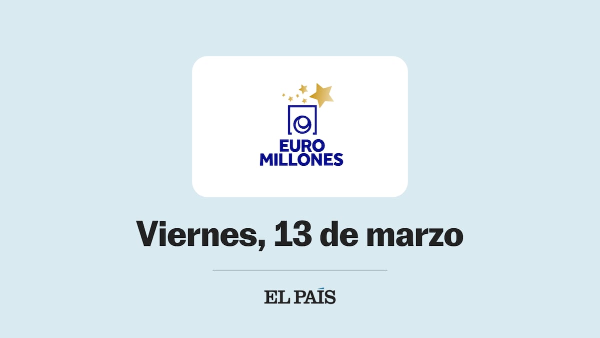 Euromillones: comprobar sorteo del viernes 13 de marzo