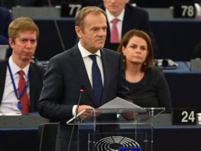 El presidente del Consejo Europeo pide  no traicionar  a la  creciente mayoría  que quiere permanecer en la UE