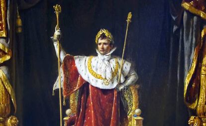 'Napoleón en traje de consagración' (1805), de Jacques-Louis David.