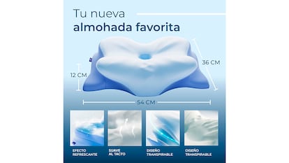 Almohada mariposa sobre fondo blanco.