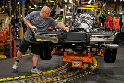 Una planta de montaje de Ford en Louisville (Kentucky).