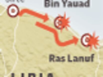 Los contraataques de Gadafi frenan la ofensiva rebelde en Libia