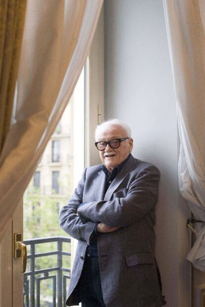 Toots Thielemans, en el hotel María Cristina de San Sebastián.