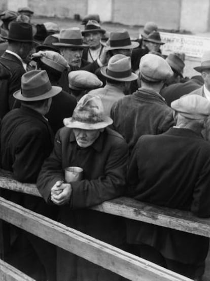 'White Angel Breadline' (1933), de Dorothea Lange.