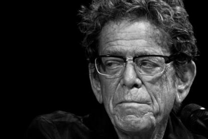 Lou Reed durante un seminario en el Cannes Lions Festival, en junio de este año.