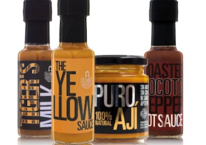 El repertorio de salsas que La Sarita elabora con ajíes almerienses