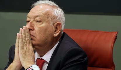 Acting Spanish Foreign Minister José Manuel García-Margallo.