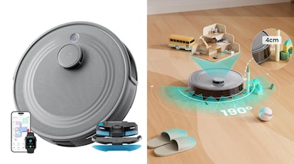 robot aspirador y friegasuelos en oferta