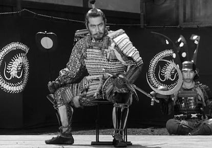  Fotograma del &#039;Macbeth&#039; de Akira Kurosawa. 
