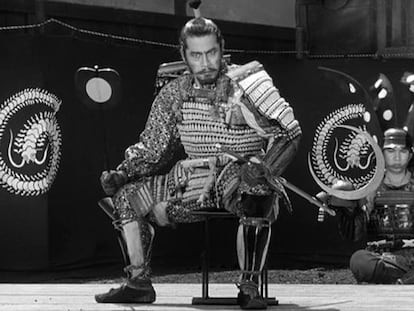  Fotograma del &#039;Macbeth&#039; de Akira Kurosawa. 