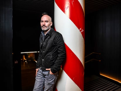 El director F. Javier Gutiérrez, en unos cines madrileños el pasado miércoles.