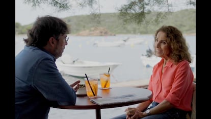 Jordi Évole y Ana Belén en Lo de Évole, emitido en La Sexta