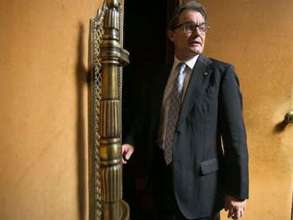 El expresidente de la Generalitat, Artur Mas, en una imagen de archivo