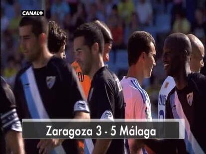 Zaragoza 3 - Málaga 5