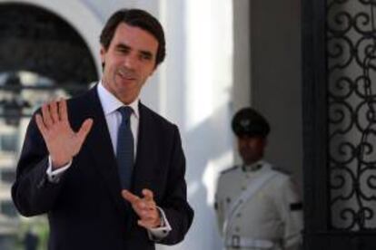 El expresidente del Gobierno español José María Aznar. EFE/Archivo