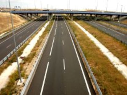 Autopista de acceso a Madrid R5.