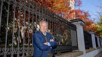 El oftalmólogo y presidente de la asociación de médicos especialistas Unipromel, Ignacio Guerrero, el lunes en Sevilla.