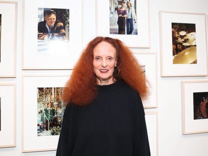 Grace Coddington, el pasado octubre en una exposici&oacute;n en Nueva York.