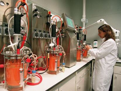 Sede de los Laboratorio Pharmamar filial de Zeltia, en Colmenar Viejo (Madrid).