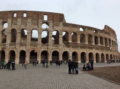 El Coliseo romano.